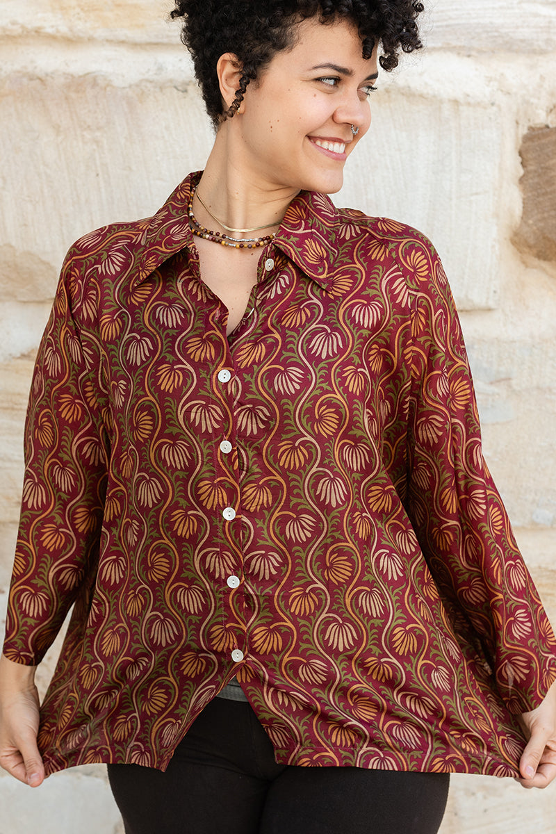 Vintage Sari Amira - Gardena (silk)