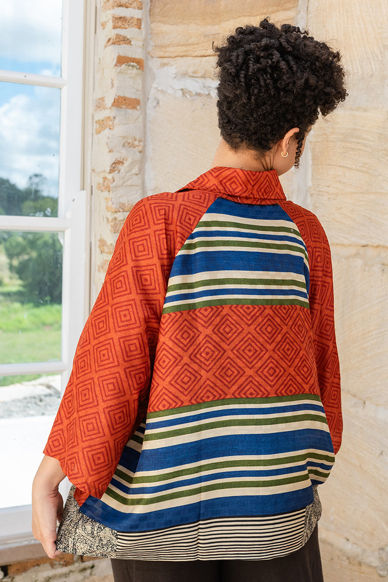 Vintage Sari Amira - Valencia (wool/silk)
