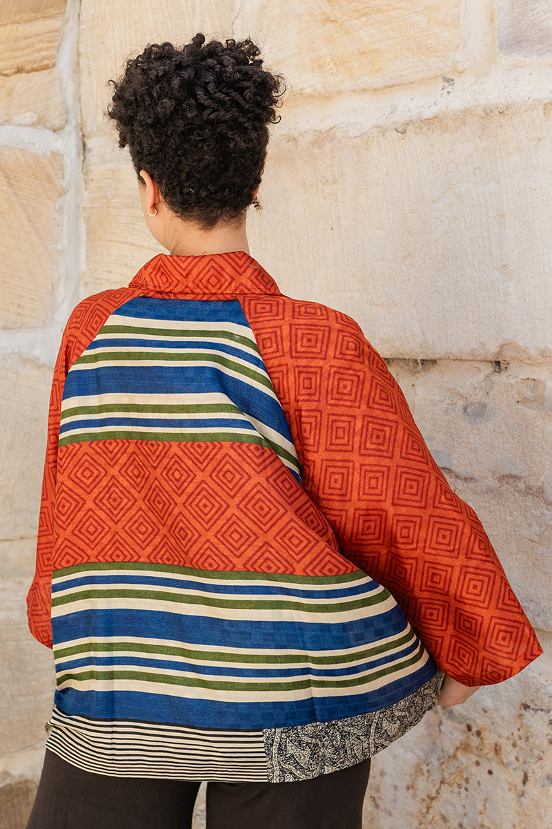Vintage Sari Amira - Valencia (wool/silk)
