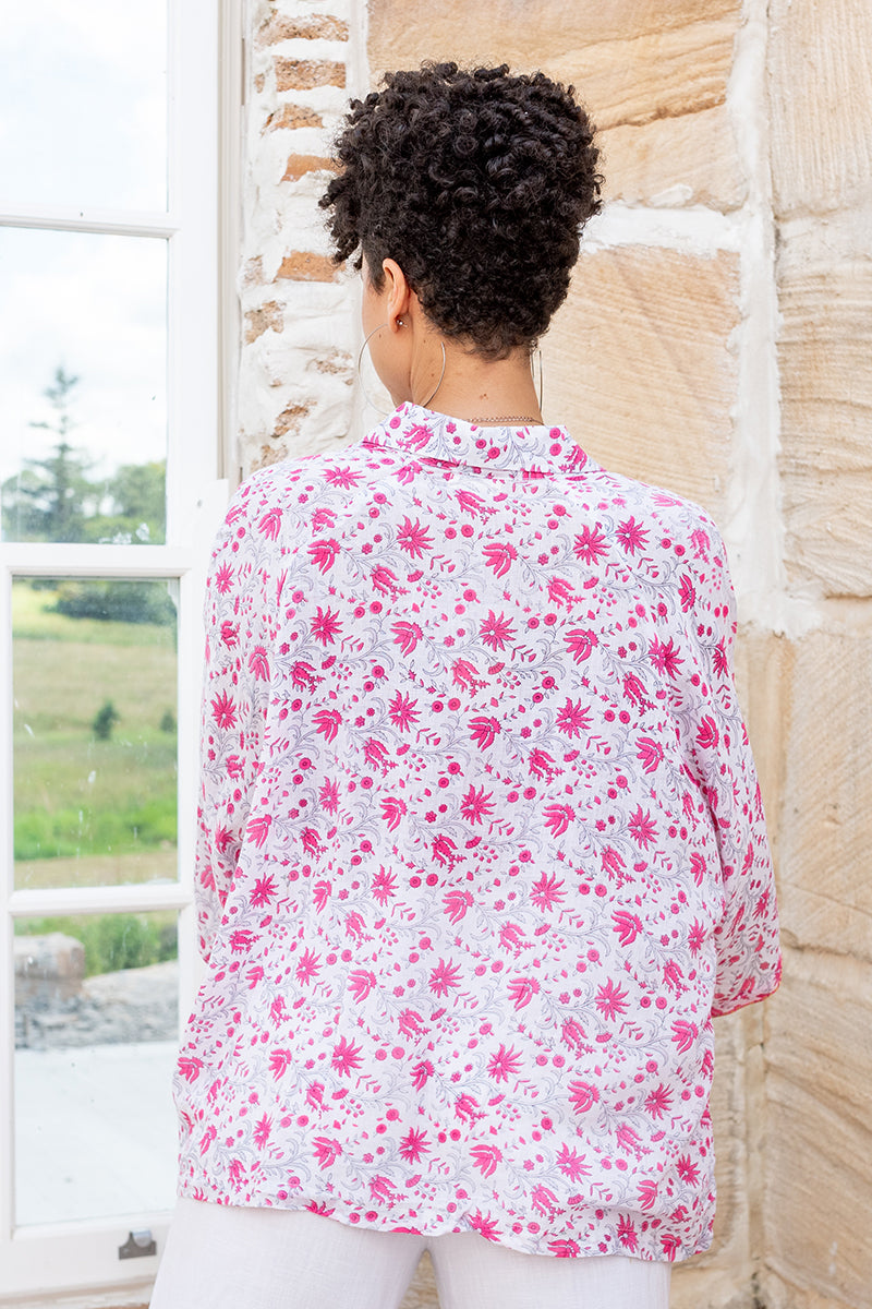 Vintage Sari Amira Blouse - Delia (cotton)