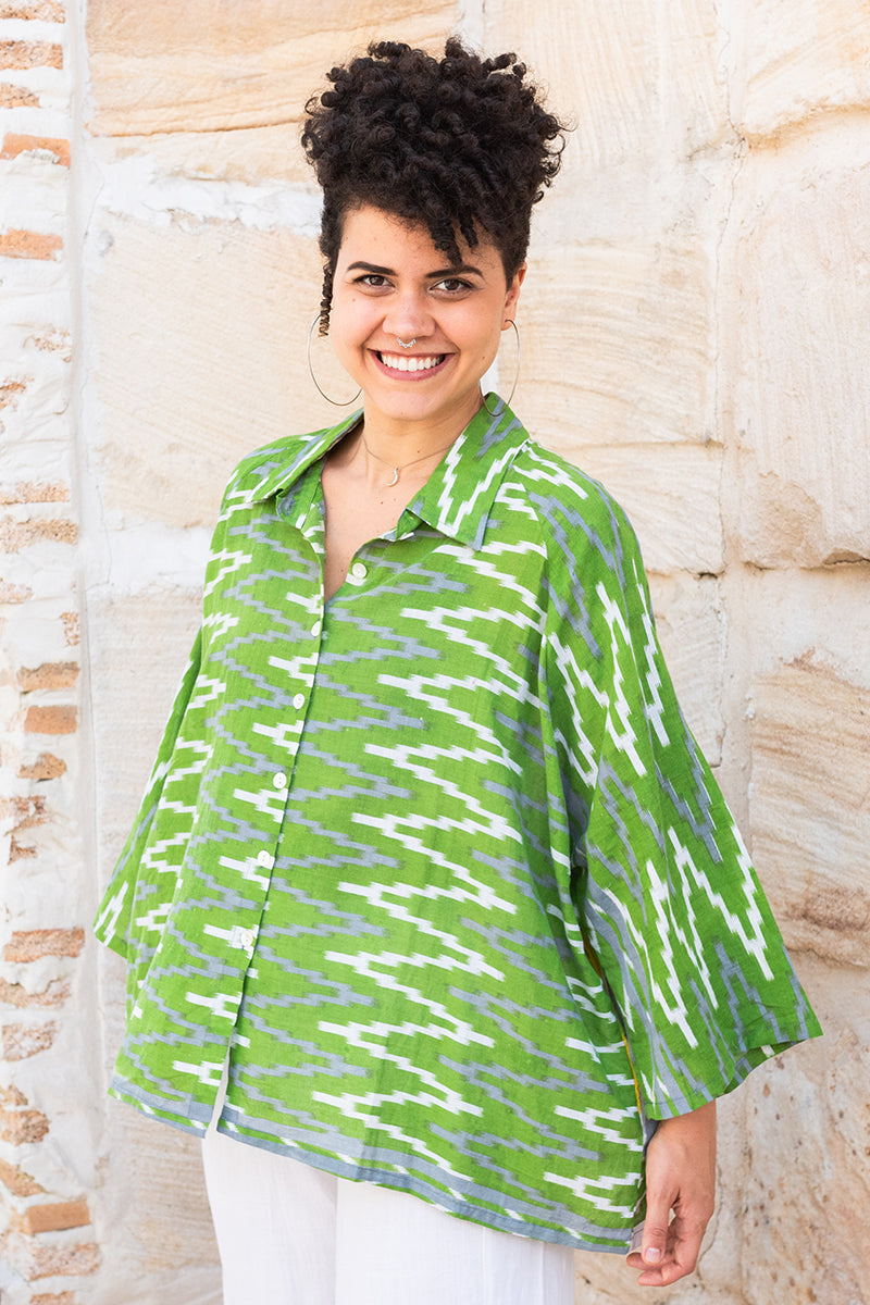 Vintage Sari Amira Blouse -Sense (cotton)