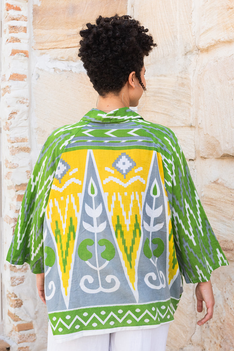 Vintage Sari Amira Blouse -Sense (cotton)