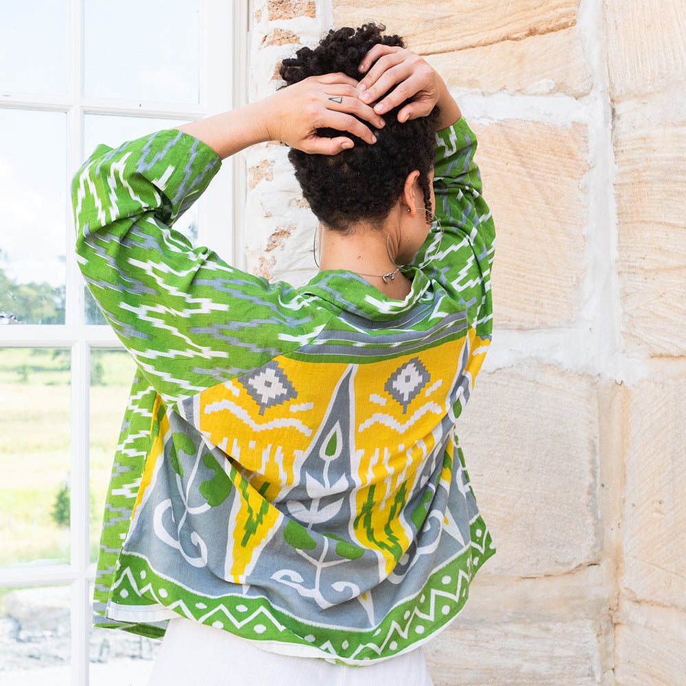 Vintage Sari Amira Blouse -Sense (cotton)