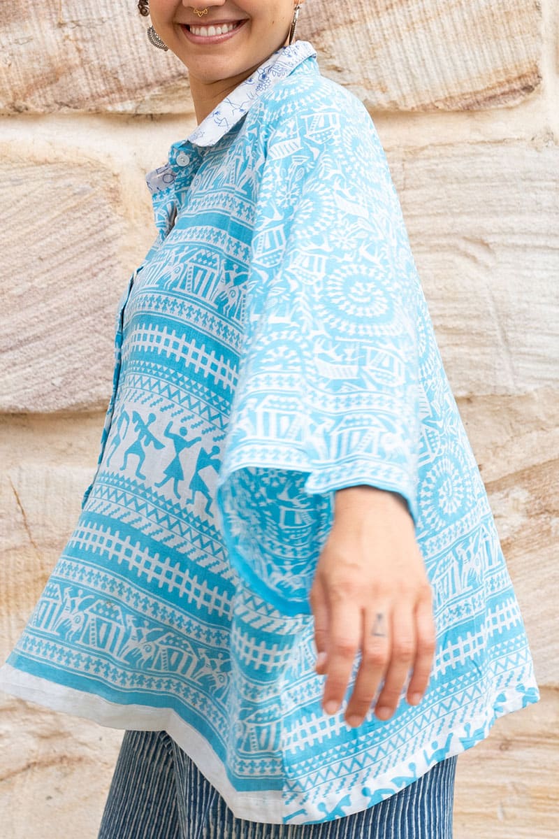 Vintage Sari Amira - Pacific Tribal