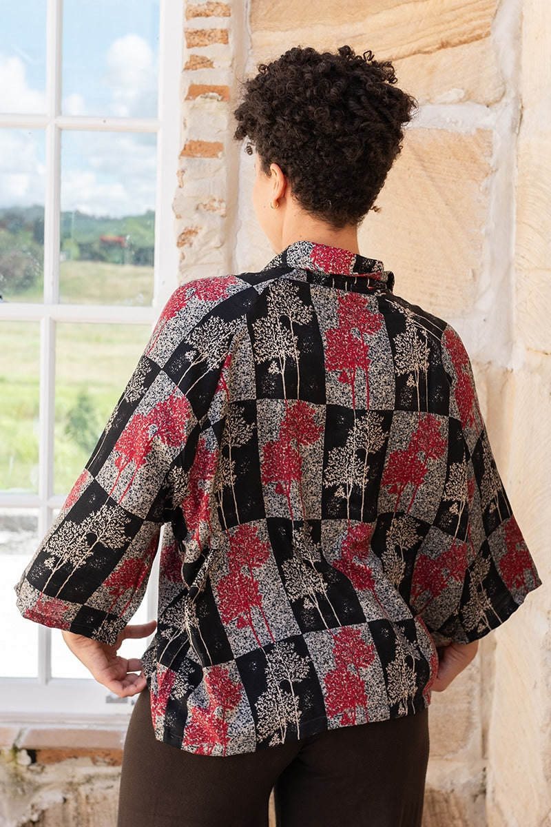 Vintage Sari Amira - Zaya - Wool -Silk