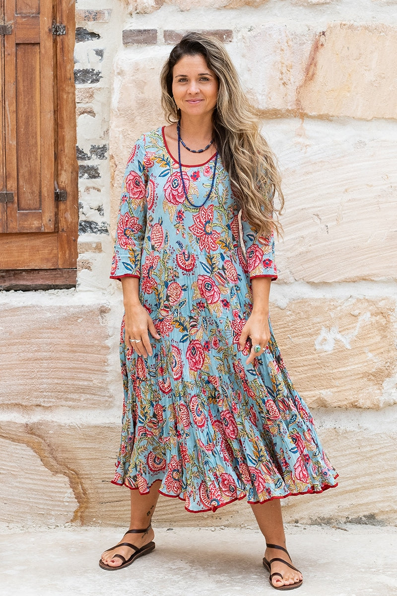 Flamenco Dress with Sleeves - Paradise