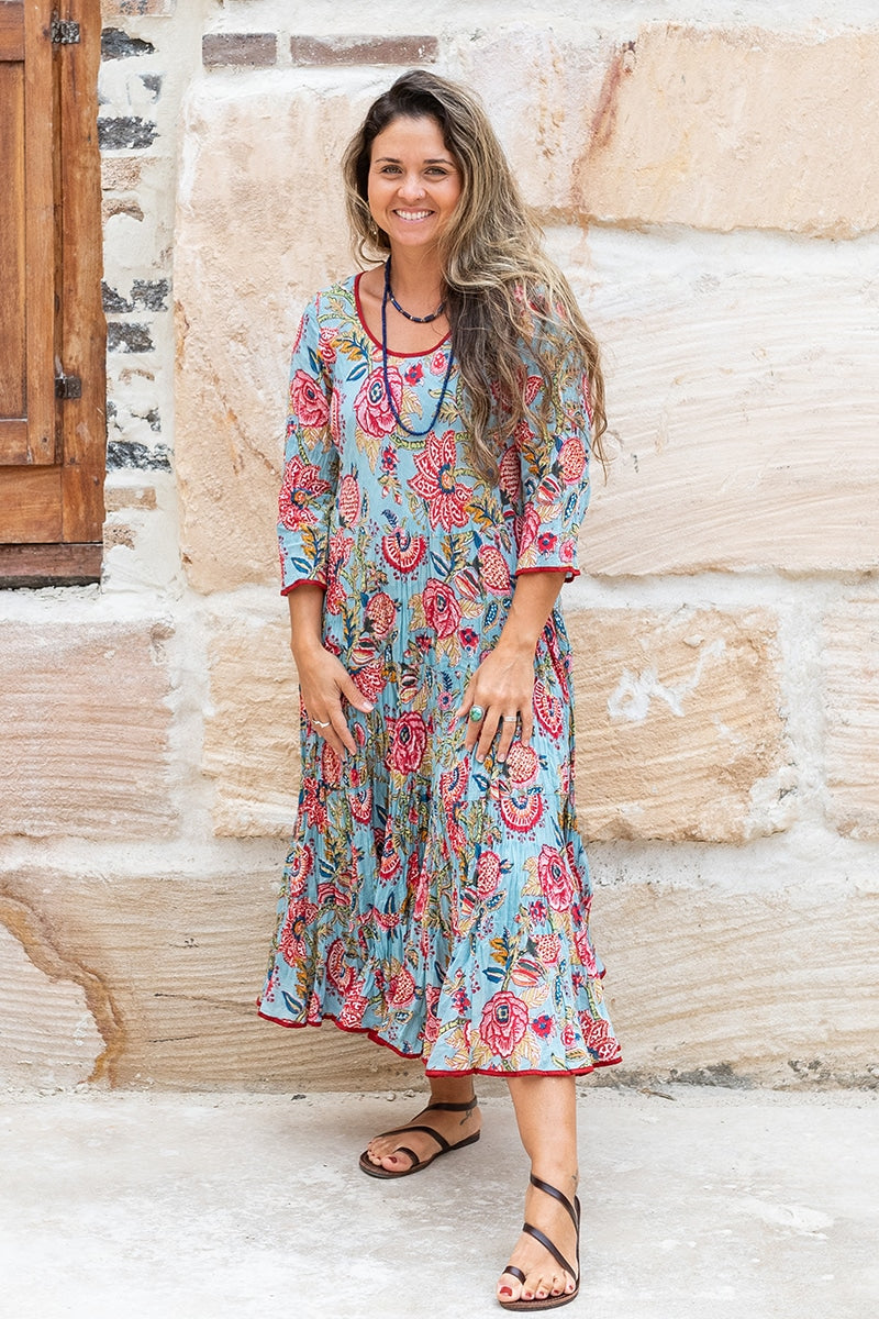 Flamenco Dress with Sleeves - Paradise