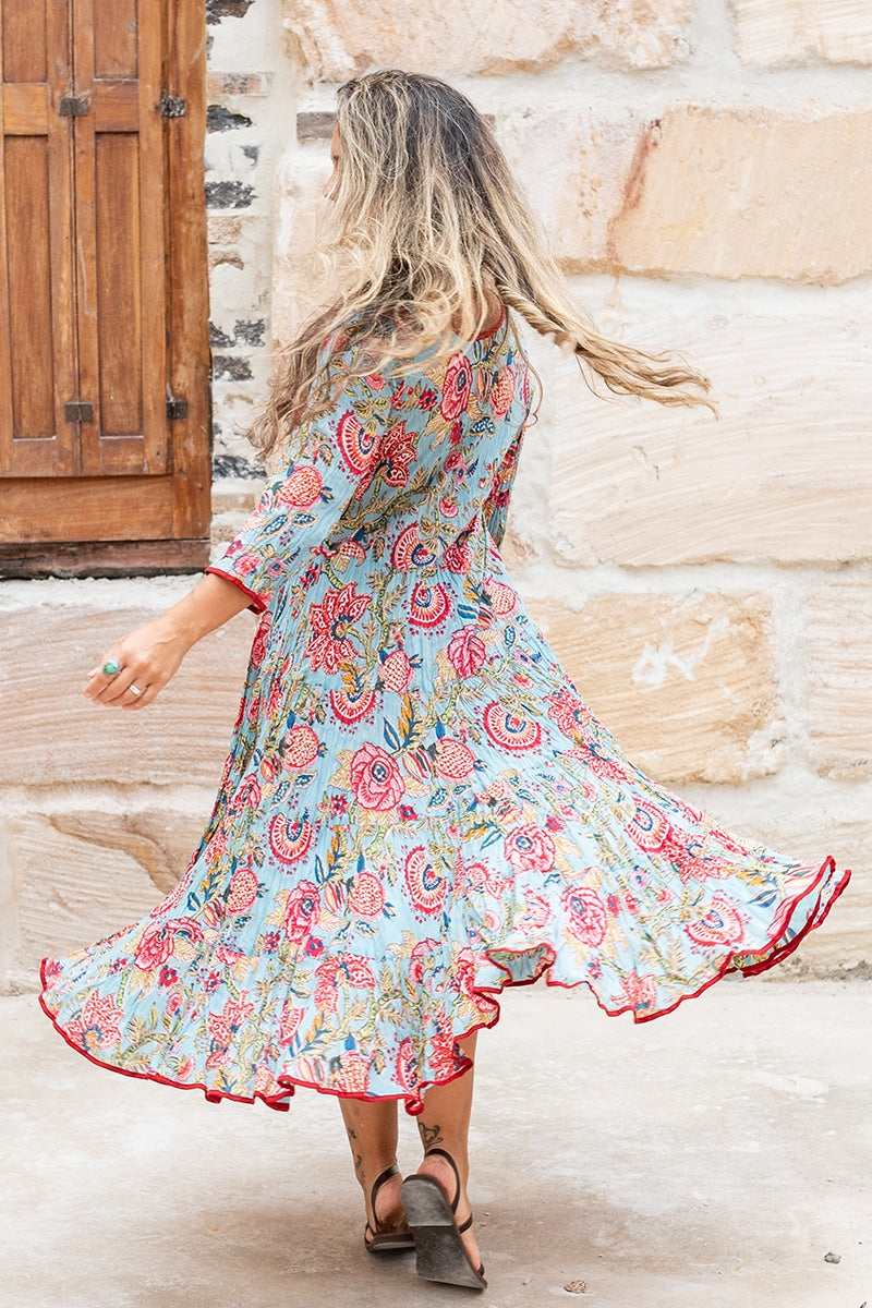 Flamenco Dress with Sleeves - Paradise