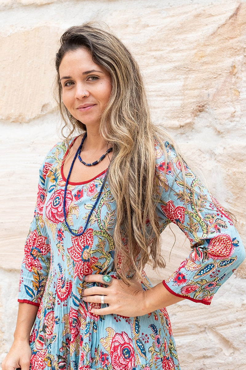 Flamenco Dress with Sleeves - Paradise