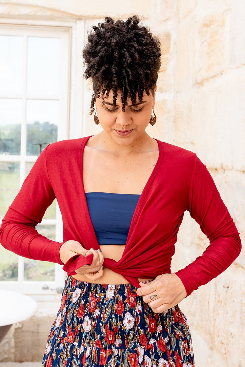 Cute cardi - Red