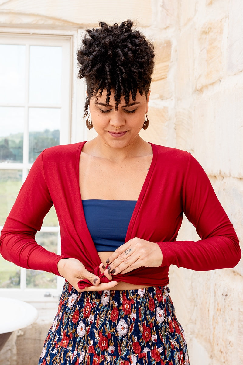 Cute cardi - Red