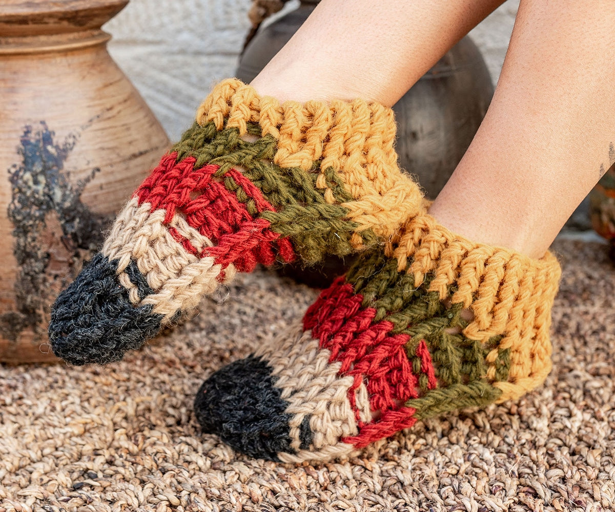 Wool Socks - Multi Colour