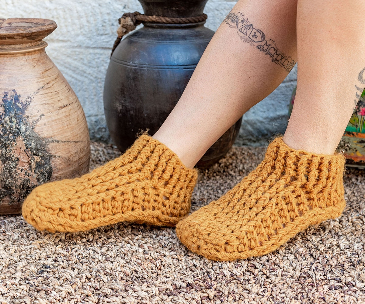 Wool Socks - Honey