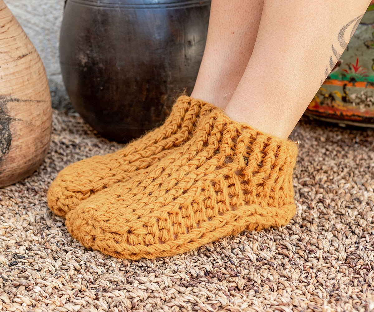 Wool Socks - Honey