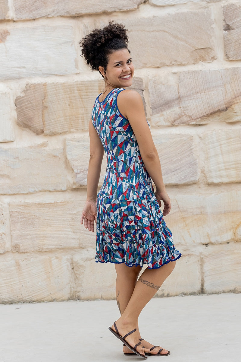 Flamenco Dress Knee Length - Matrix