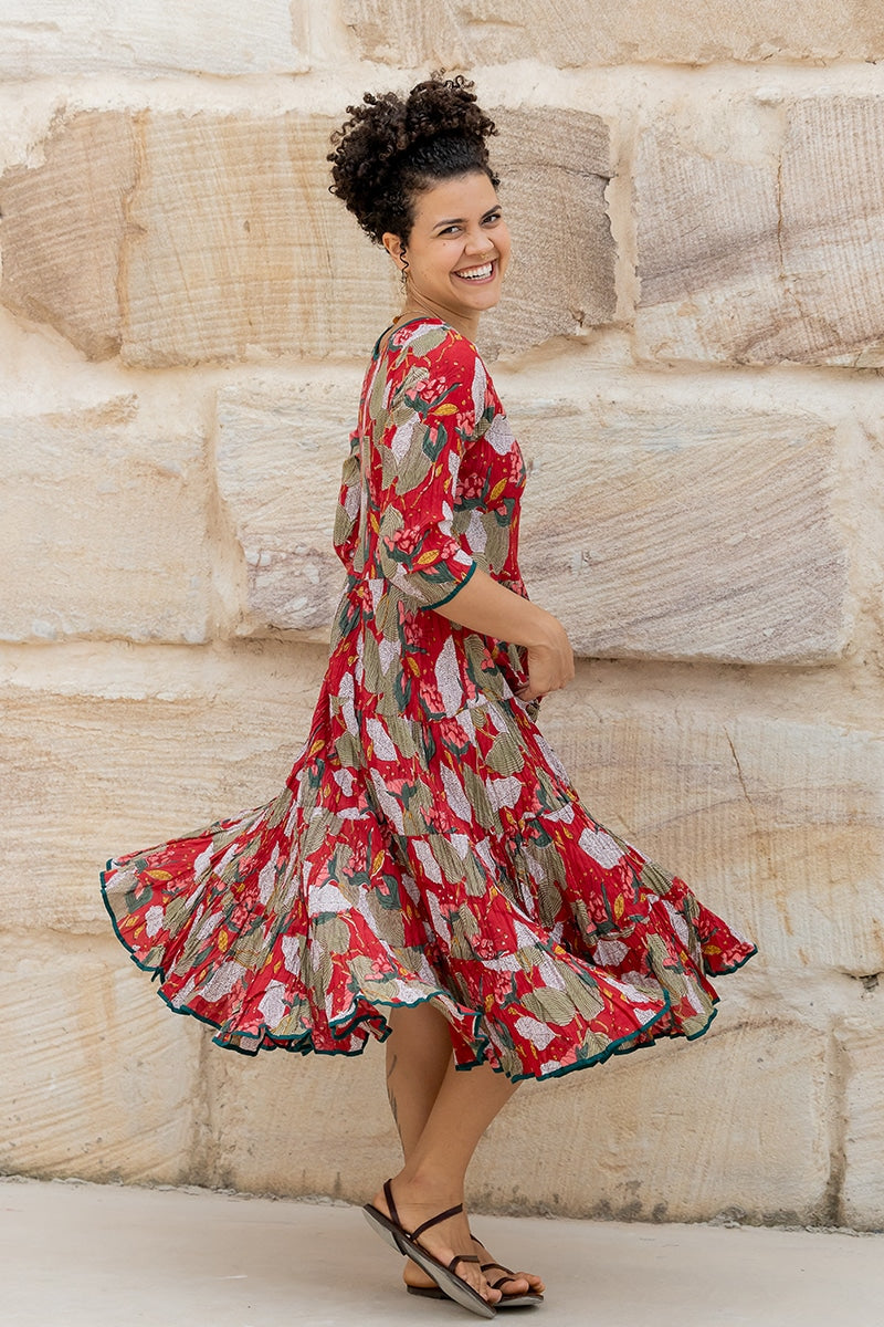 Flamenco Dress with Sleeves - Seville