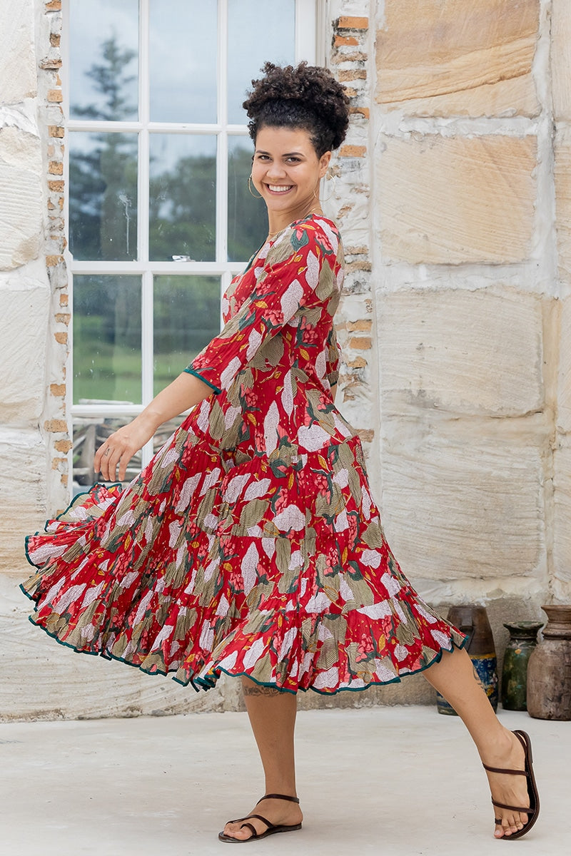 Flamenco Dress with Sleeves - Seville Flamenco Dress with Sleeves - Seville