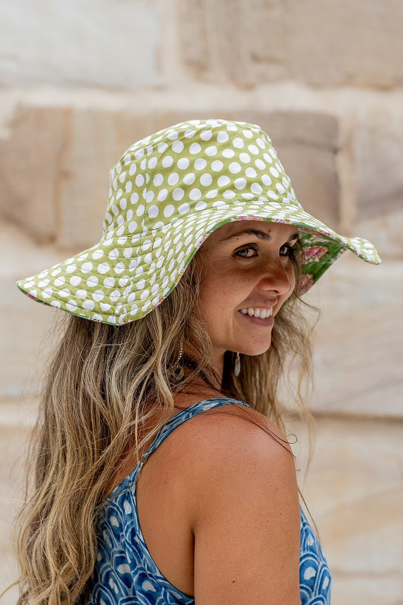 Reversible Hat - Apple Blossom