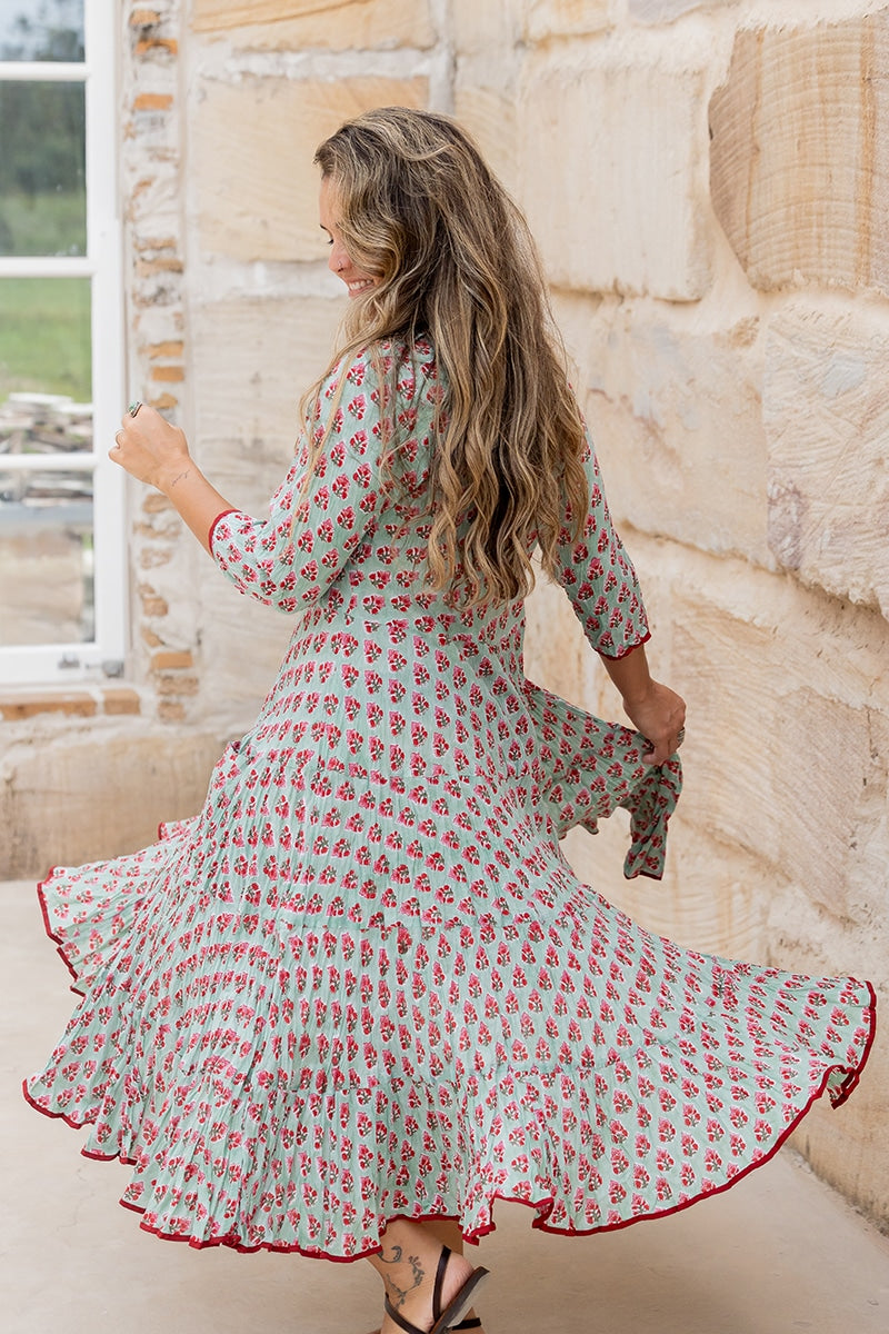Flamenco Dress with Sleeves - Brigitte