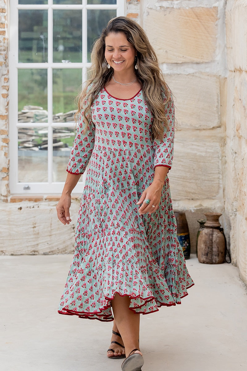 Flamenco Dress with Sleeves - Brigitte