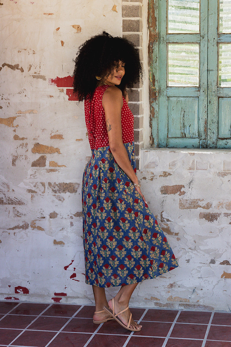 Danielle Dress - Sapphire Veda