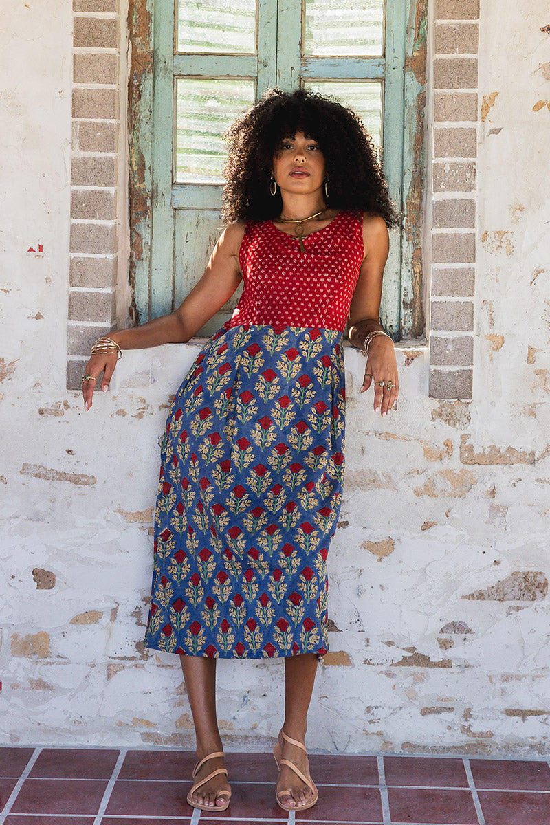 Danielle Dress - Sapphire Veda