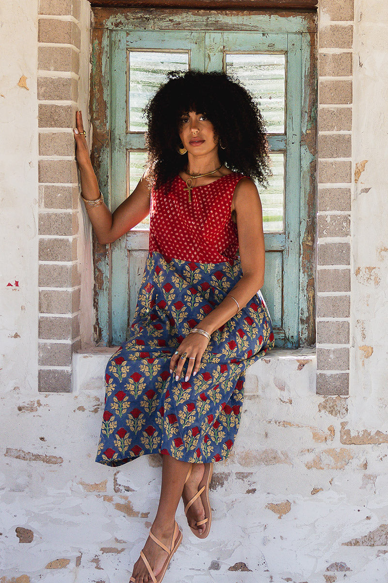 Danielle Dress - Sapphire Veda