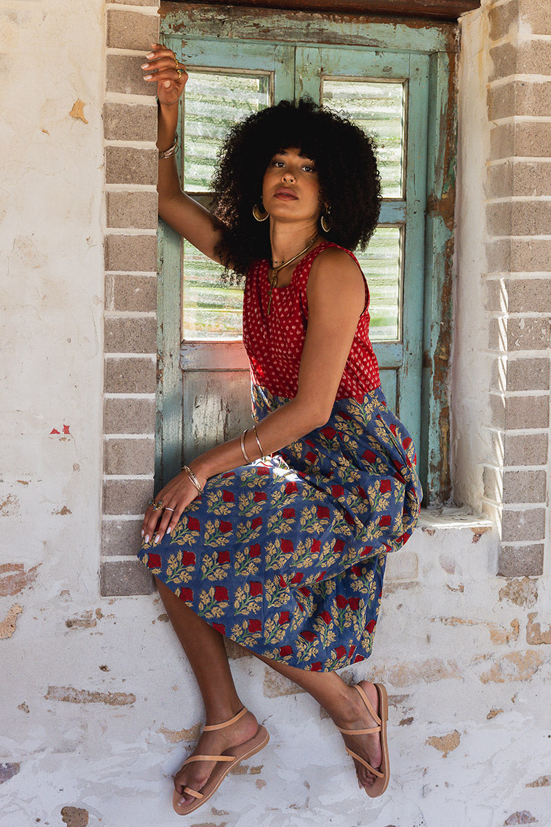 Danielle Dress - Sapphire Veda