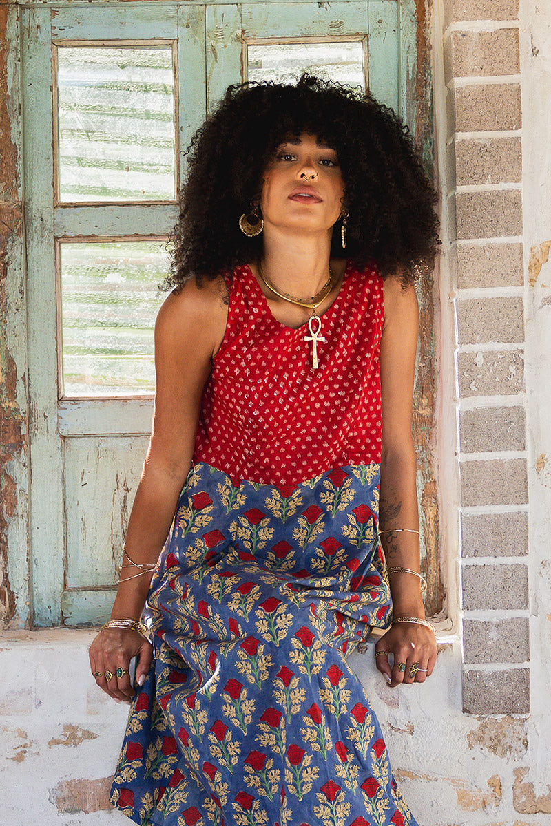 Danielle Dress - Sapphire Veda