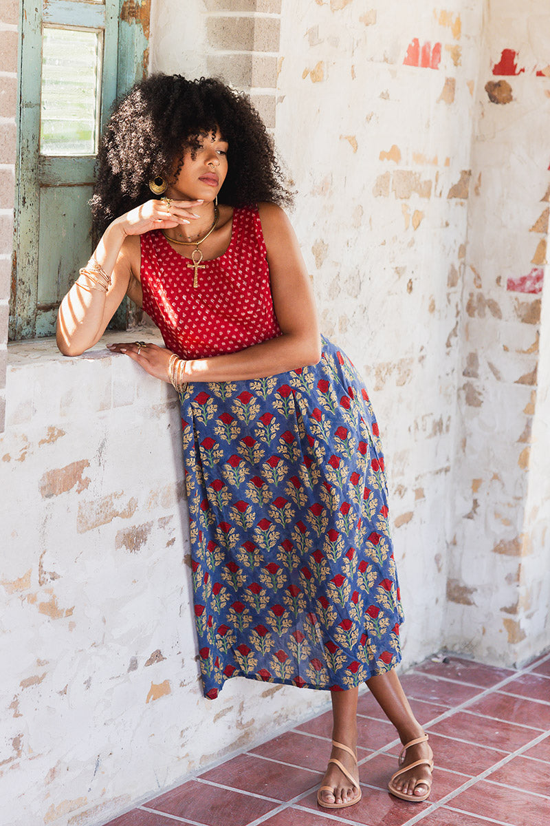 Danielle Dress - Sapphire Veda