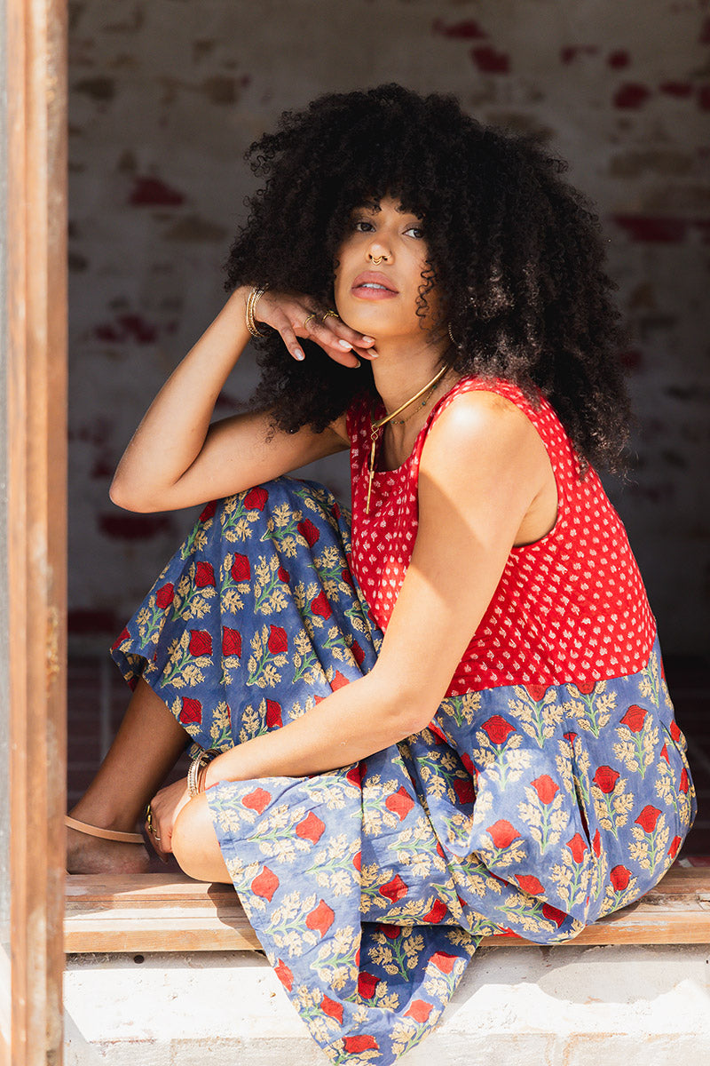 Danielle Dress - Sapphire Veda