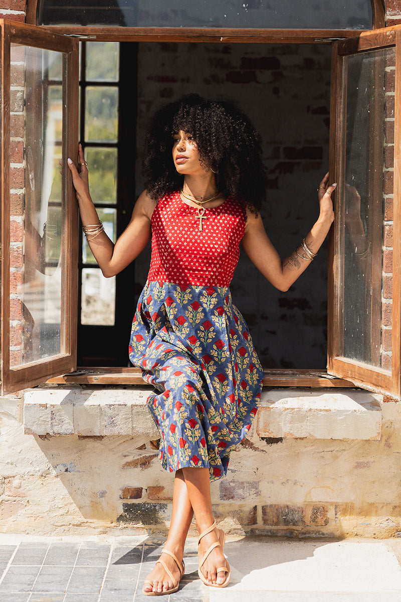 Danielle Dress - Sapphire Veda