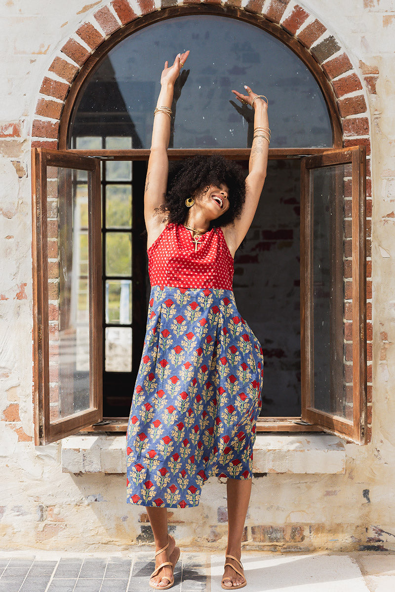 Danielle Dress - Sapphire Veda