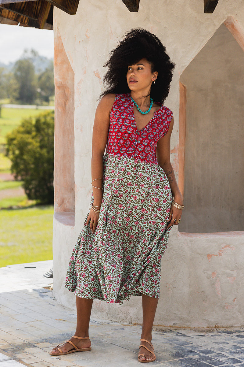 Jhali Dress - Flora Belle