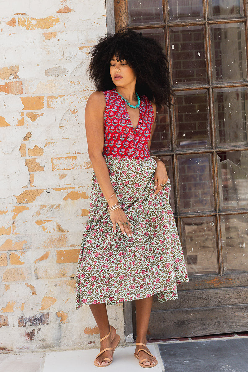 Jhali Dress - Flora Belle