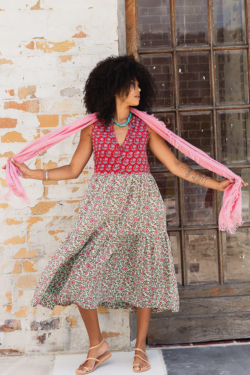 Jhali Dress - Flora Belle