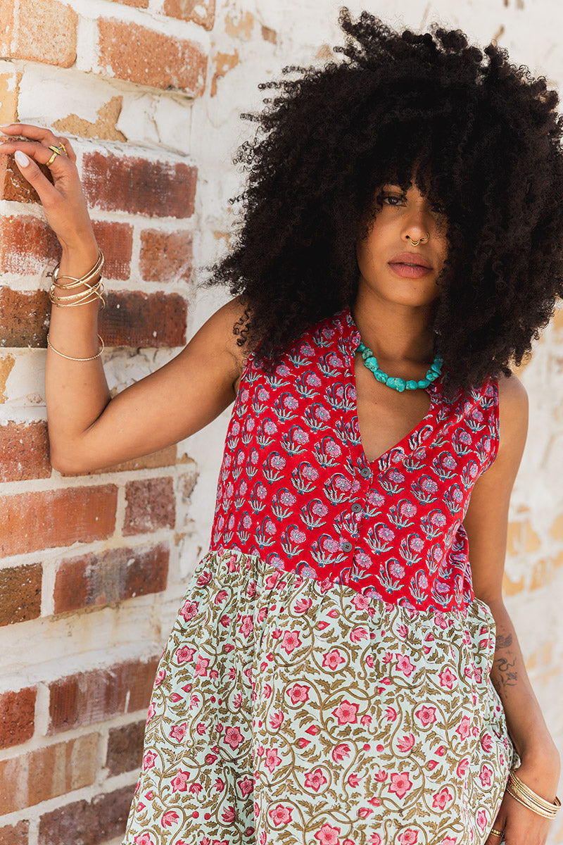 Jhali Dress - Flora Belle