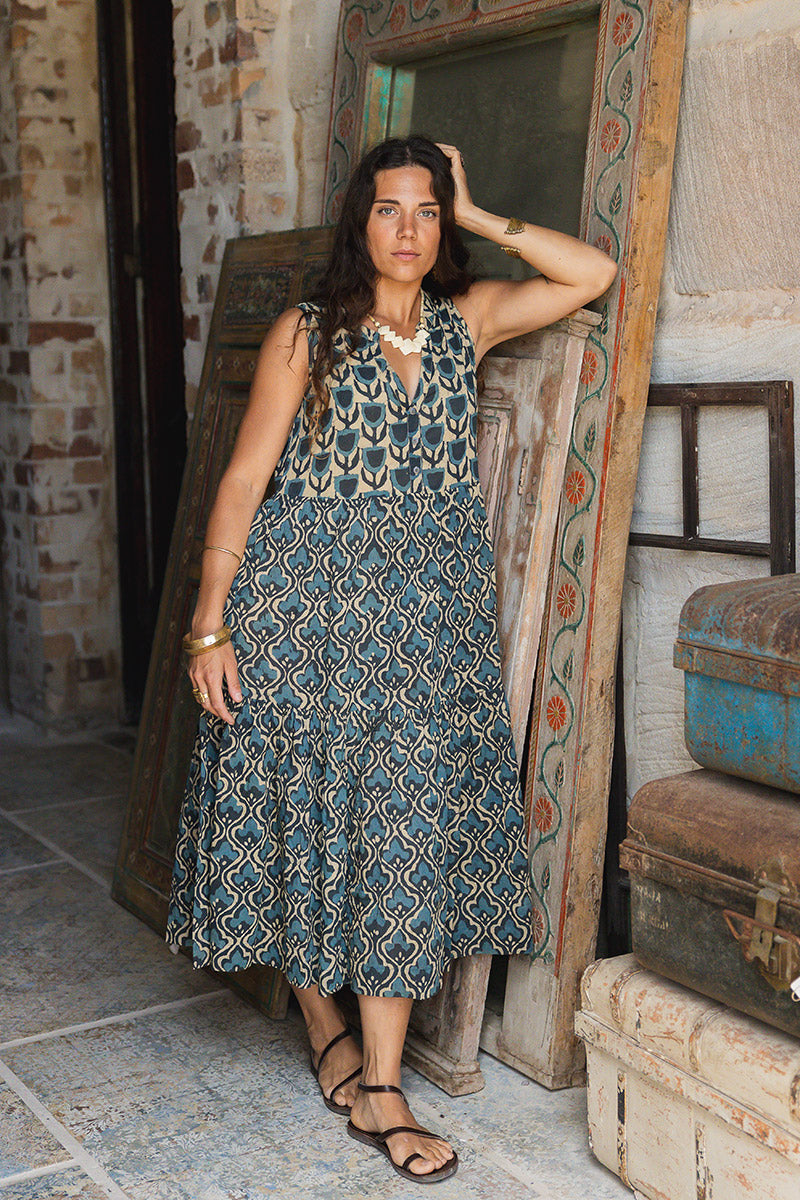 Jhali Dress - Kashi Dew