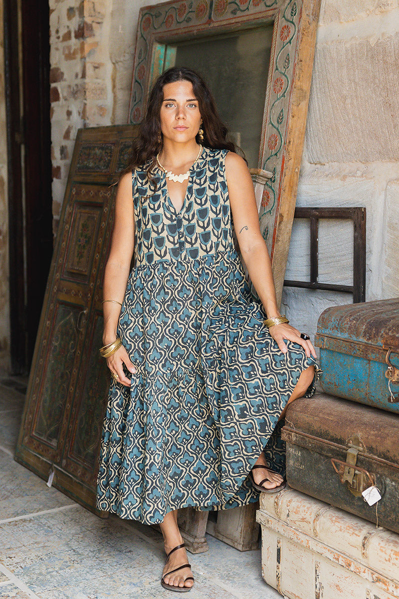 Jhali Dress - Kashi Dew