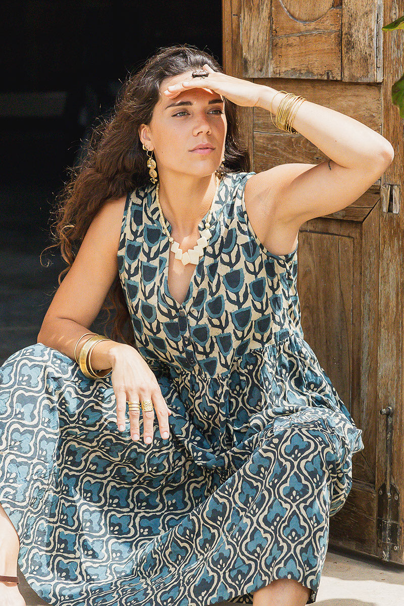 Jhali Dress - Kashi Dew