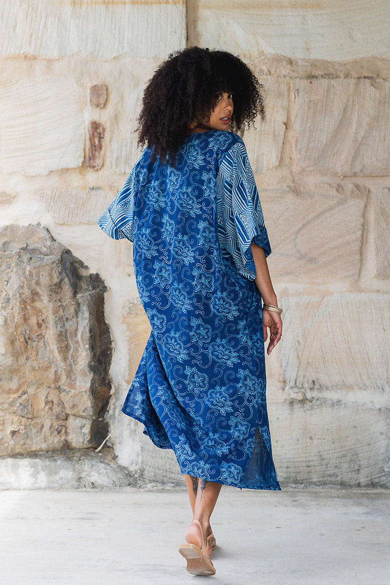 Satori Dress - Indigo Zumi
