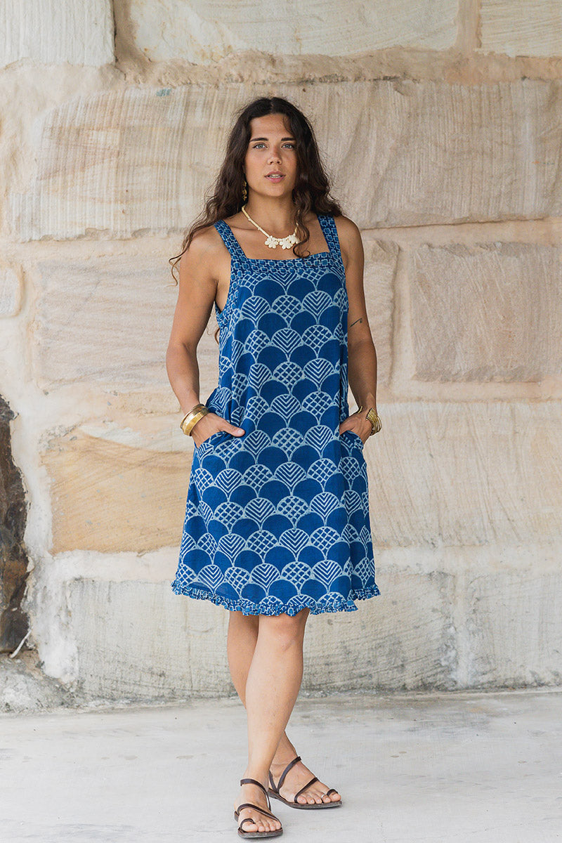 Daphne Dress - Indigo Cove