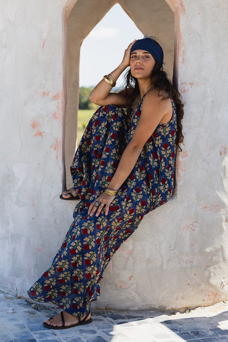 Freya Dress - Sapphire Veda