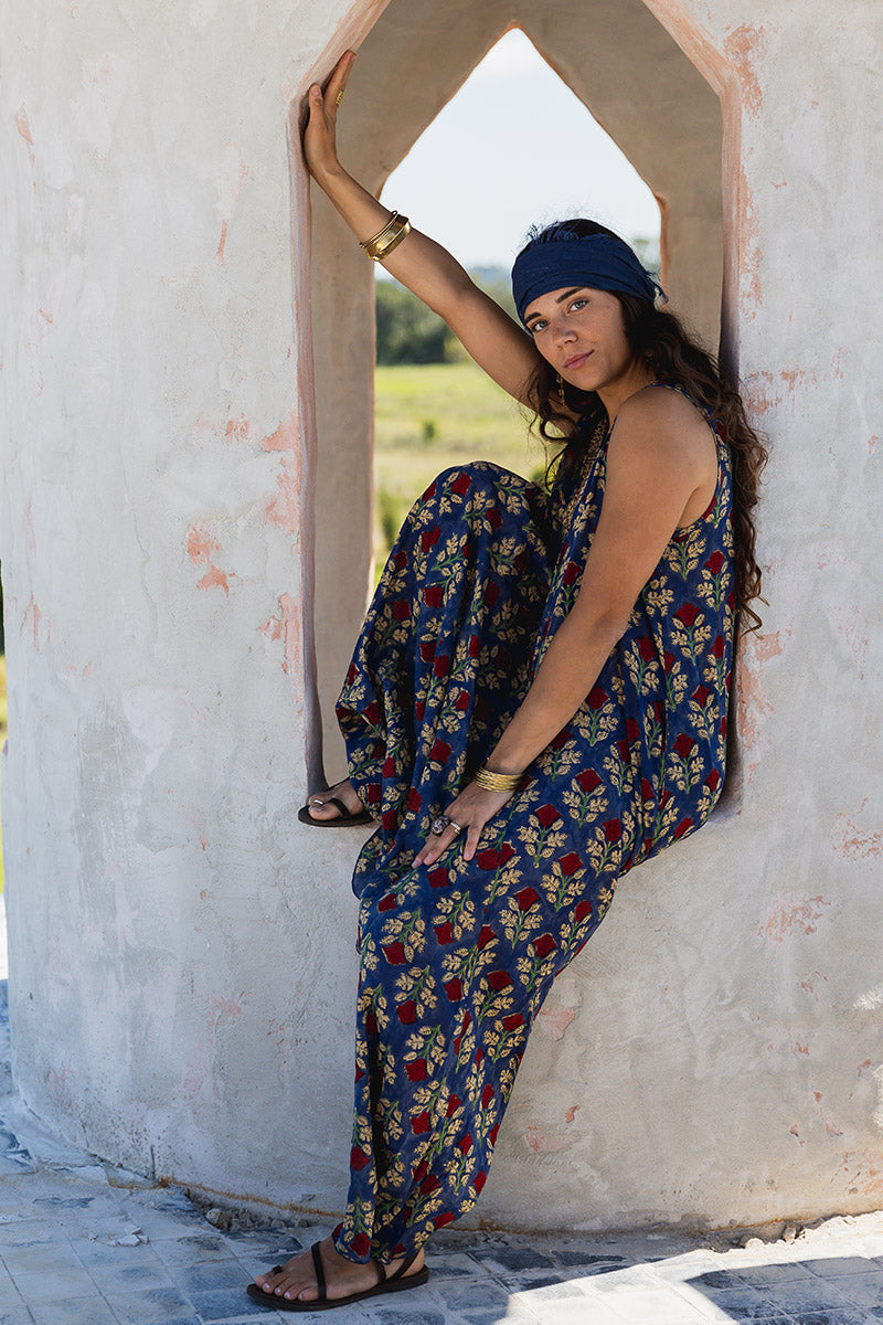Freya Dress - Sapphire Veda