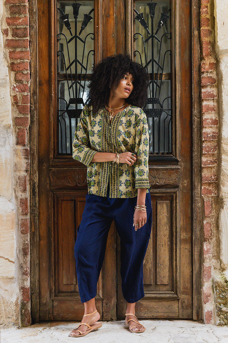 Boheme Pants - Indigo Loom