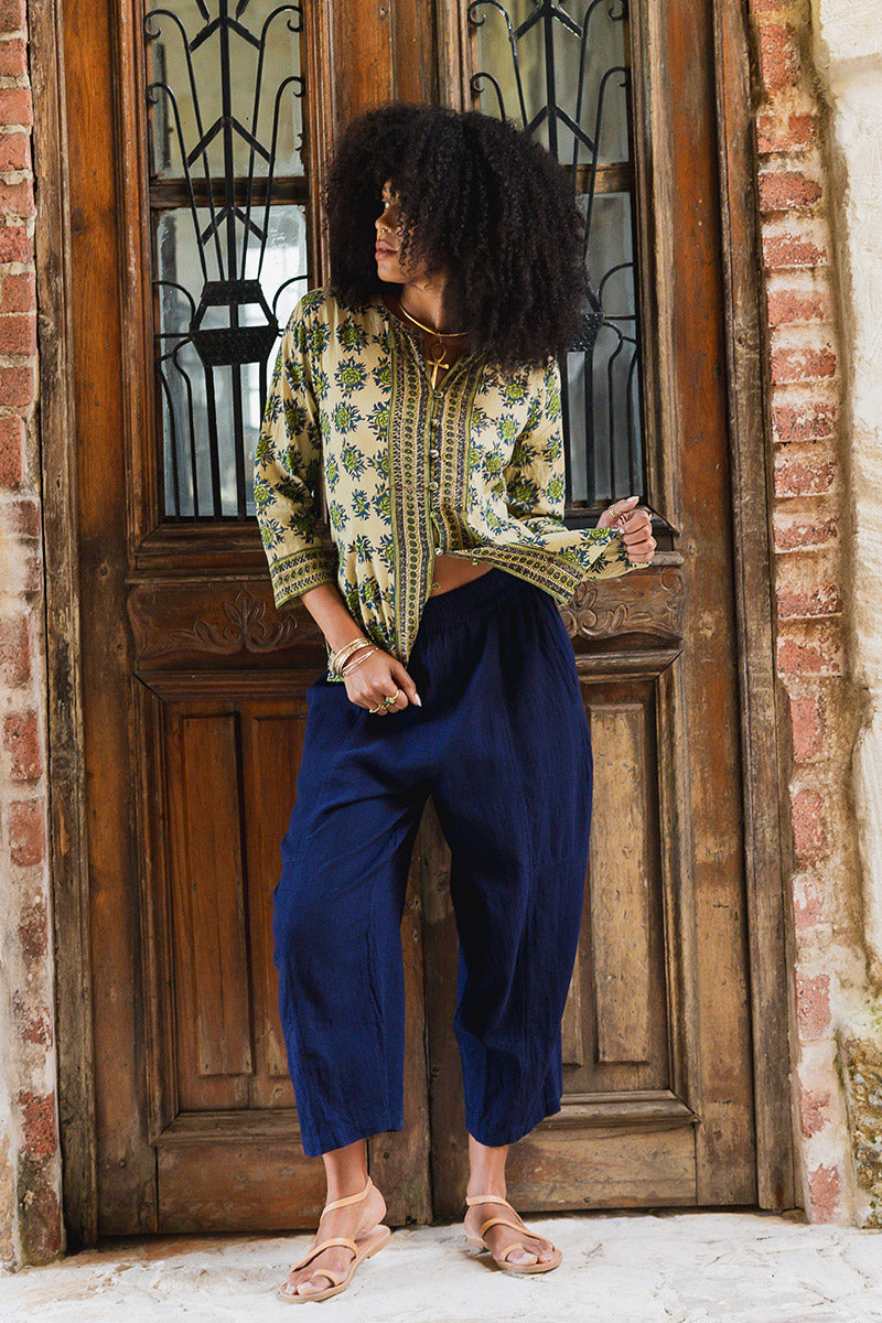 Boheme Pants - Indigo Loom