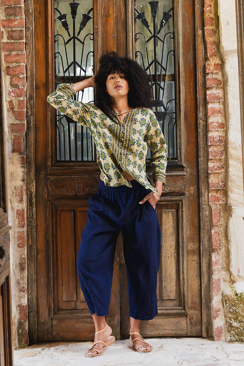Boheme Pants - Indigo Loom