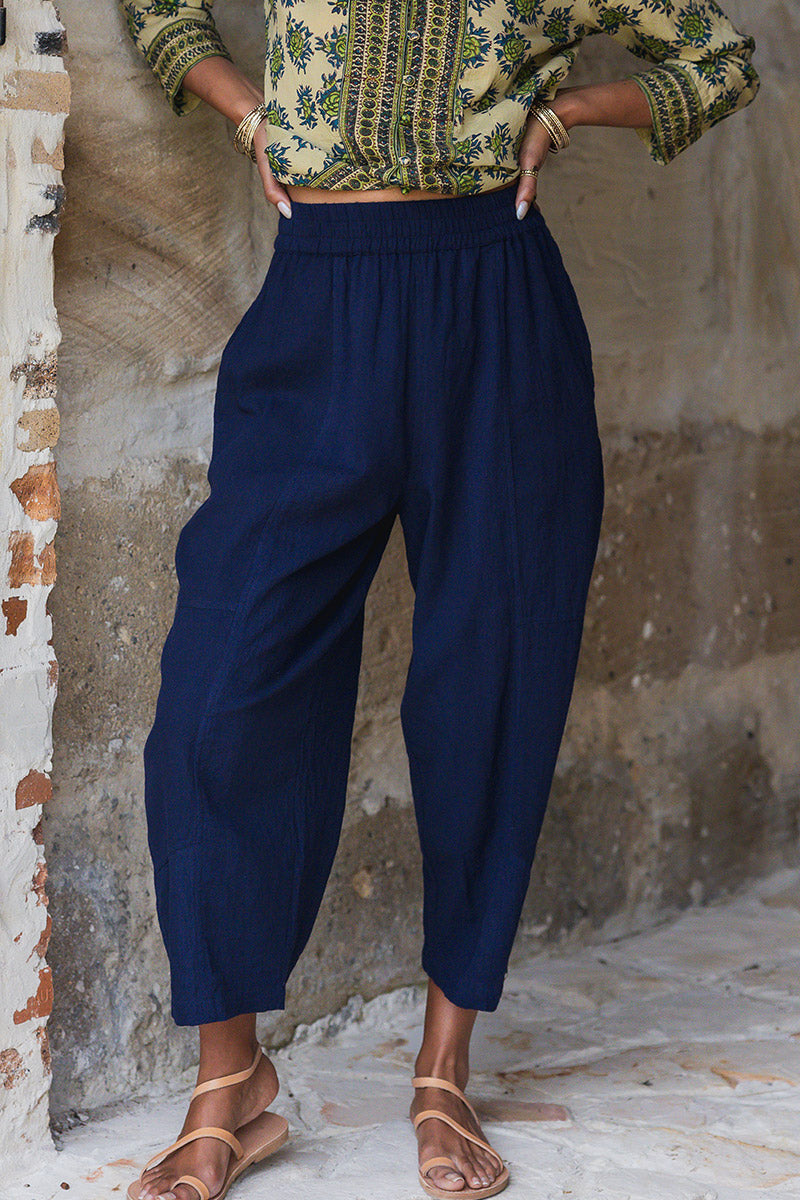 Boheme Pants - Indigo Loom