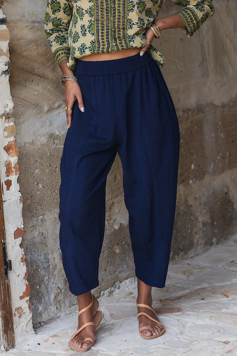Boheme Pants - Indigo Loom