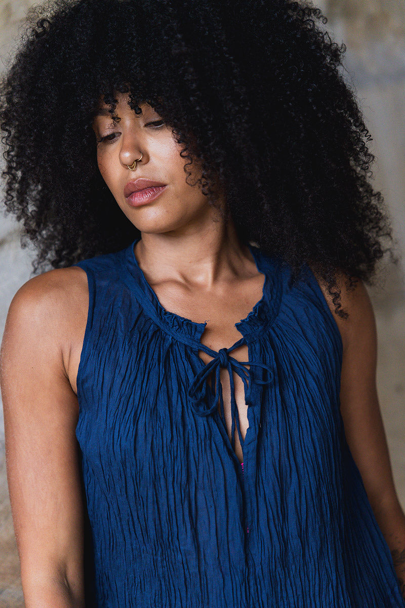 Bijou Blouse - Midnight
